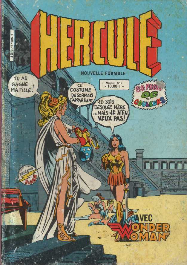 Scan de la Couverture Hercule Wonder Woman n 5